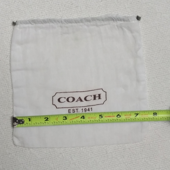 Coach Mini Drawstring Cinch Dust Bag - Picture 5 of 6